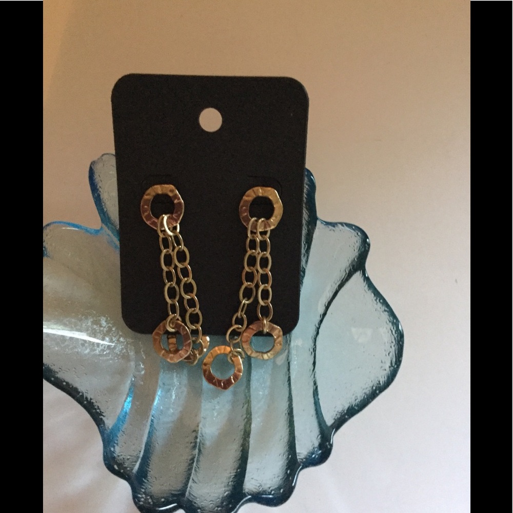Gold Chain Earrings